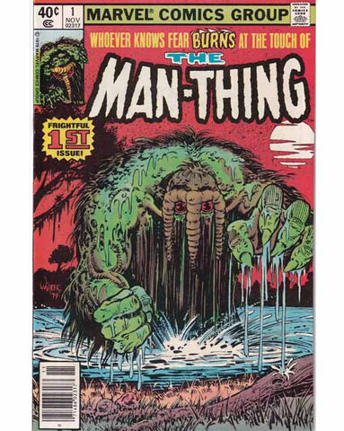 The Man-Thing Issue 1 Vol. 2 Marvel Comics Back Issues 071486023173
