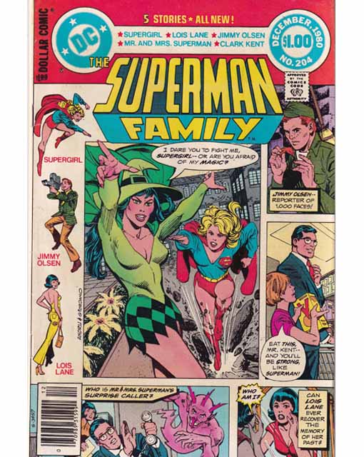 The Superman Family Issue 204 DC Comics Back Issues 070989315990