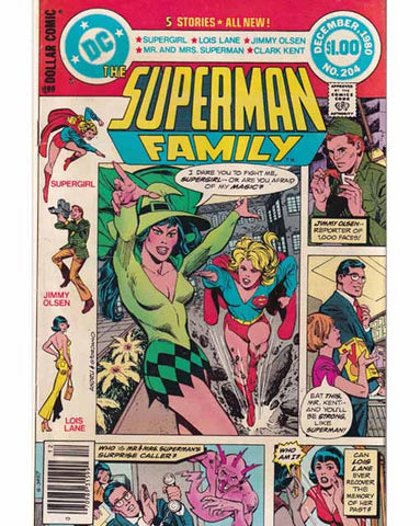 The Superman Family Issue 204 DC Comics Back Issues 070989315990