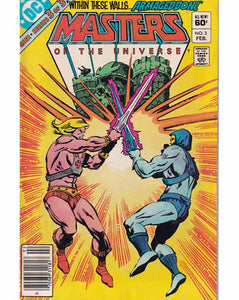 Masters Of The Universe Issue 3 Of 3 DC Comics Back Issues 070989311817