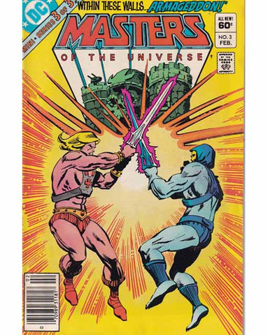 Masters Of The Universe Issue 3 Of 3 DC Comics Back Issues 070989311817