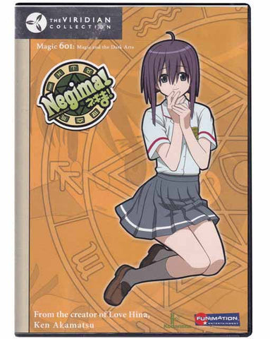 Negima! Magic 601: Magic And The Dark Arts Anime DVD 704400077562