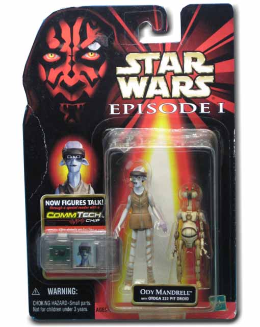 Ody Mandrell With Otoga 222 Pit Droid Star Wars Episode 1 Action Figure 076281841175
