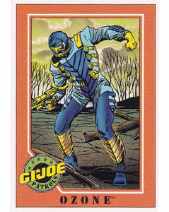 Ozone Card 7 G.I.Joe 1991 Impel Trading Card TCG 096215911934