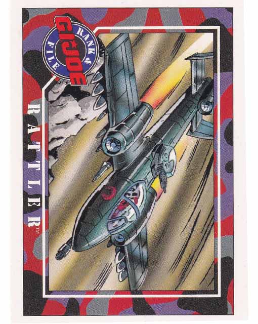 Rattler Card 15 G.I.Joe 1991 Impel Trading Card TCG 096215911934