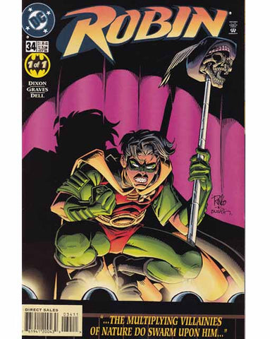 Robin Issue 34 DC Comics Back Issues 761941200439