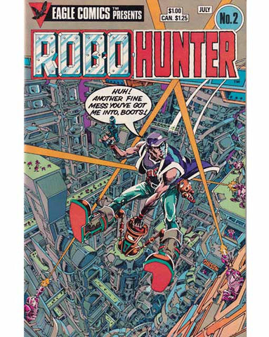 Robo-Hunter Issue 2 Eagle Comics Back Issues