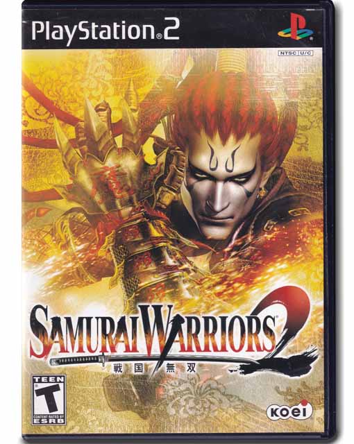 Samurai Warriors 2 PlayStation 2 PS2 Video Game 040198001564