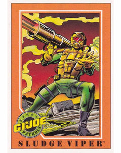 Sludge Viper Card 4 G.I.Joe 1991 Impel Trading Card TCG 096215911934