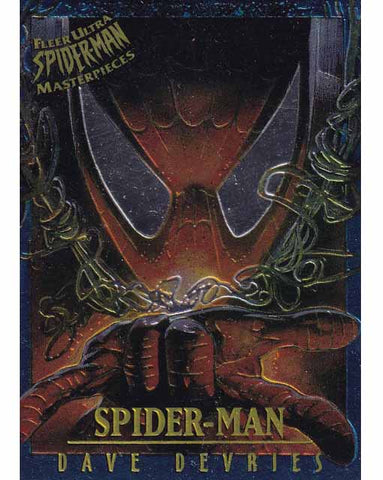 Spider-Man Limited Edition Card 4 Of 9 Ultra Spider-Man 1995 Fleer Marvel Masterpieces Trading Card TCG