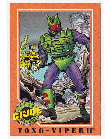 Toxo-Viper 2 Card 3 G.I.Joe 1991 Impel Trading Card TCG 096215911934