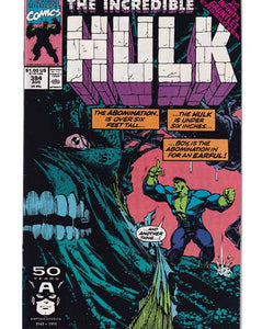 The Incredible Hulk Issue 384 Marvel Comics Back Issues