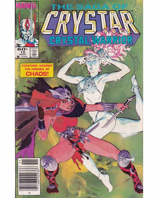 The Saga Of Crystar Issue 10 Marvel Comics Back Issues 071486029366