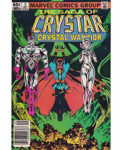 The Saga Of Crystar Issue 3 Marvel Comics Back Issues 071486029366