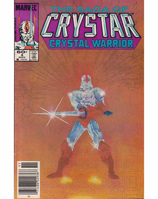 The Saga Of Crystar Issue 4 Marvel Comics Back Issues 071486029366