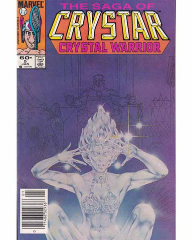 The Saga Of Crystar Issue 5 Marvel Comics Back Issues 071486029366