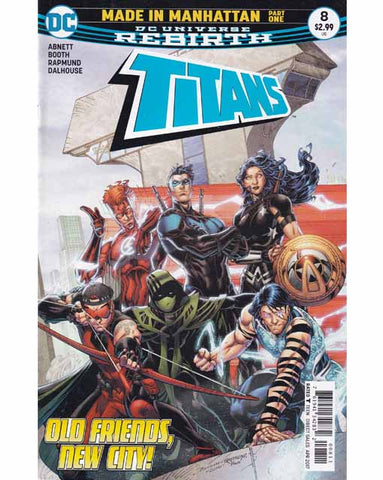 Titans Rebirth Issue 8 DC Comics Back Issues 761941342832