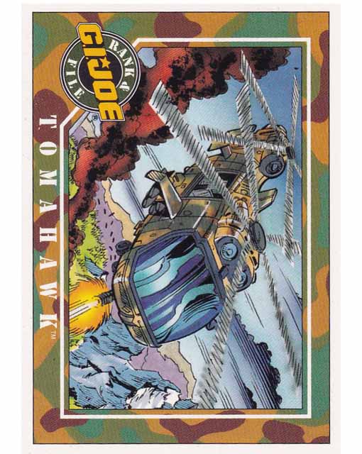 Tomahawk Card 10 G.I.Joe 1991 Impel Trading Card TCG 096215911934