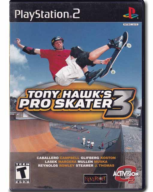 Tony Hawk's Pro Skater 3 PlayStation 2 PS2 Video Game 047875801851