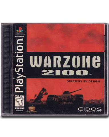 Warzone 2100 PlayStation Original Video Game 788687303231