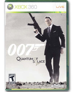 007 Quantum Of Solace Xbox 360 Video Game