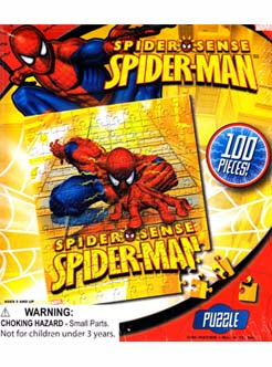 Spider Sense Spider-Man 100 Piece Puzzle