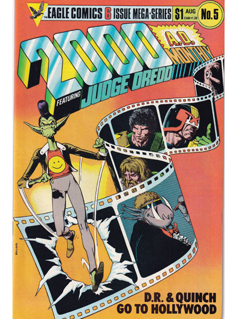 2000 A.D. Monthly Issue 5 of 6 Eagle Comics Back Issues