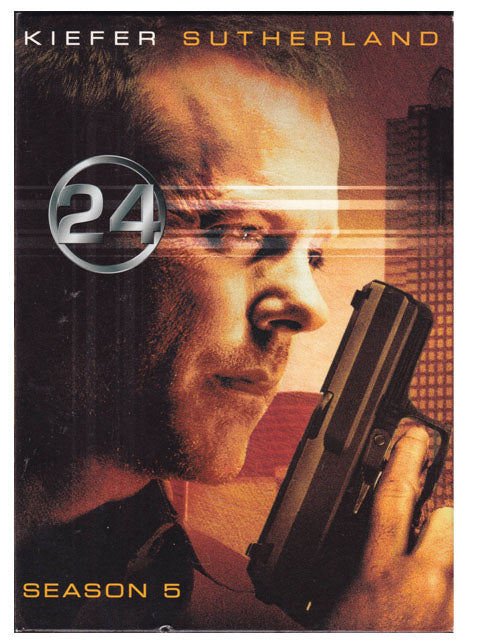 24 Twenty Four Complete Season Five DVD Boxed Set