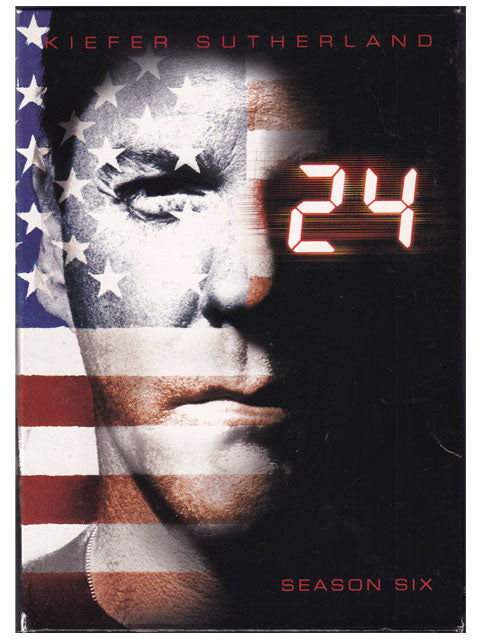 24 Twenty Four Complete Season Six DVD Boxed Set