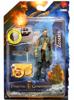 Zombie 4 Inch Pirates Of The Caribbean On Stranger Tides Action Figure