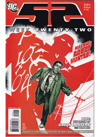 52 Week Twenty-Two 22 DC Comics Back Issues