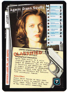 Agent Dana Scully  X-Files (USPCG) Trading Cards