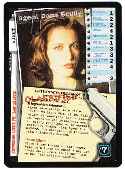 Agent Dana Scully  X-Files (USPCG) Trading Cards