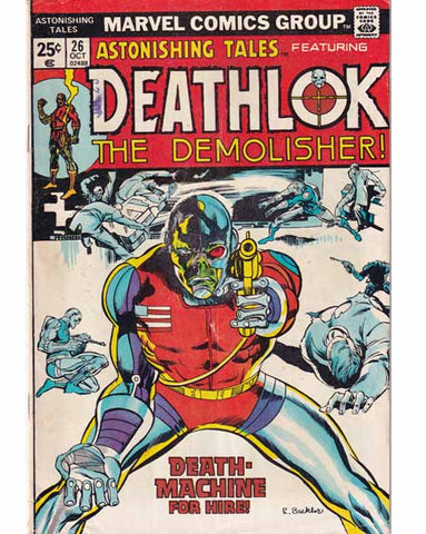 Astonishing Tales Issue 26 Vol 1 Marvel Comics