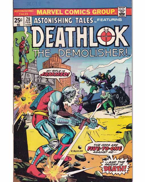 Astonishing Tales Issue 28 Vol 1 Marvel Comics
