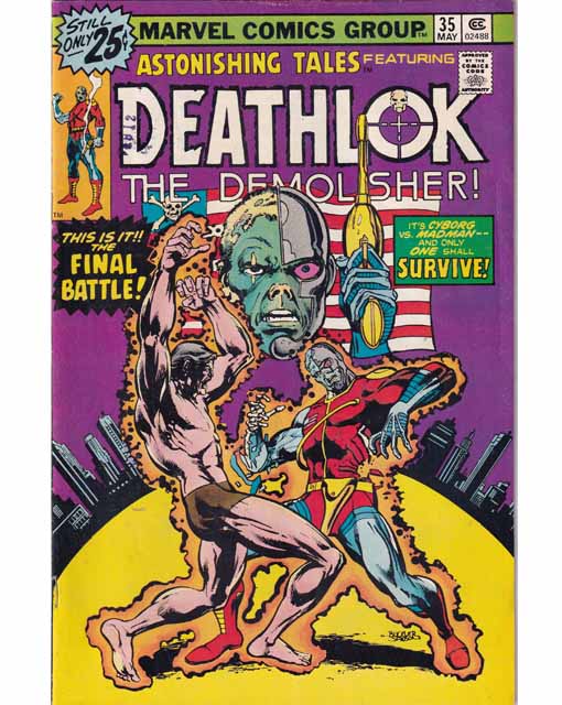 Astonishing Tales Issue 35 Vol 1 Marvel Comics