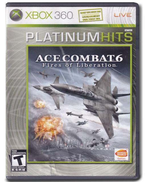 Ace Combat 6 Fores Of Liberation Platinum Hits Ed Xbox 360 Video Game