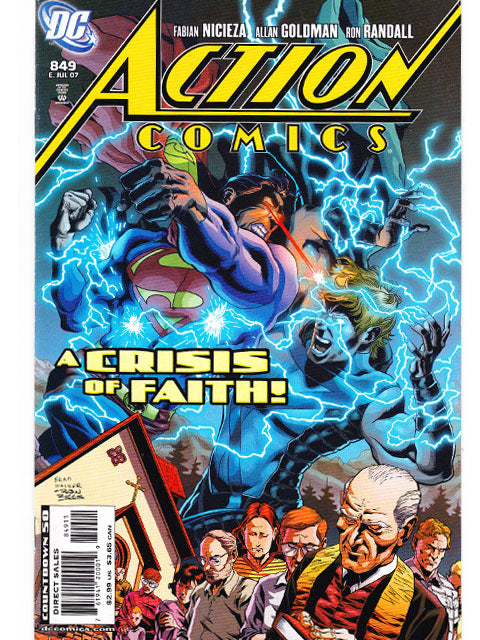 Action Comics Issue 849 DC Comics Back Issues