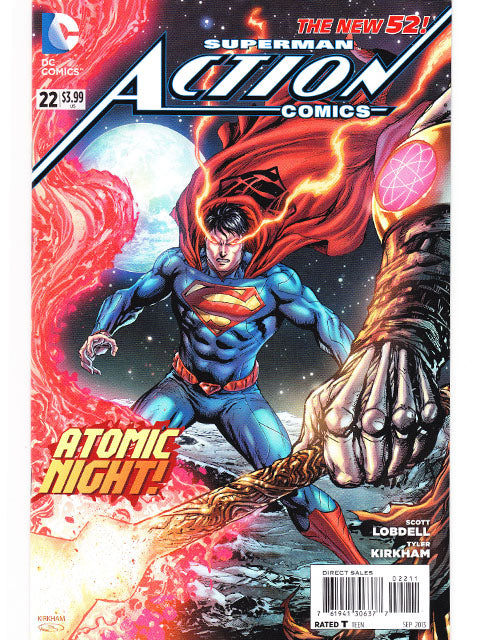 Action Comics Issue 22 The New 52 DC Comics Back Issues 761941306377