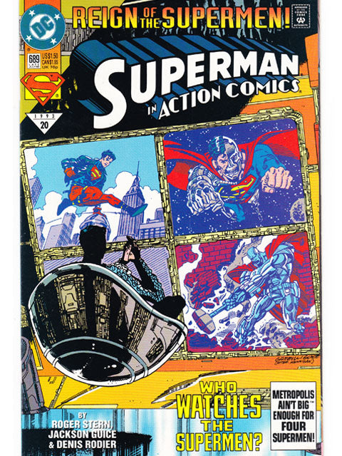 Action Comics Issue 689 DC Comics Back Issues 070989304109