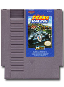 Al Unser Jr. Turbo Racing Nintendo Entertainment System NES Video Game Cartridge