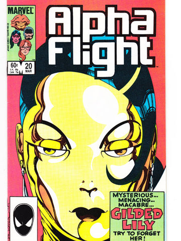 Alpha Flight Issue 20 Vol. 1 Marvel Comics Back Issues