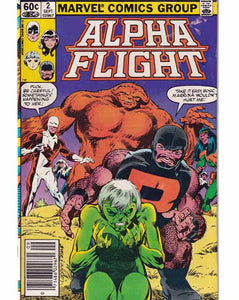Alpha Flight Issue 2 Vol. 1 Marvel Comics Back Issues 071486029670