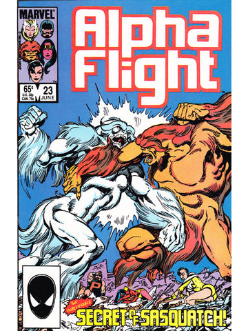 Alpha Flight Issue 23 Vol. 1 Marvel Comics Back Issues