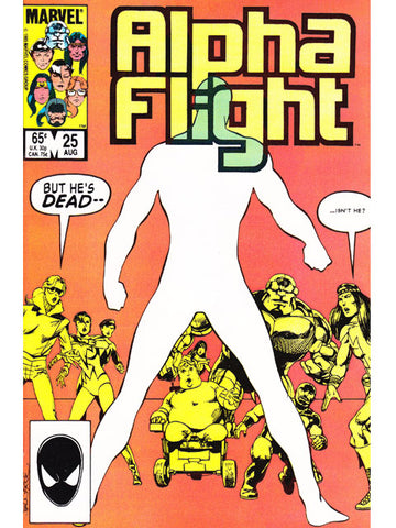 Alpha Flight Issue 25 Vol. 1 Marvel Comics Back Issues