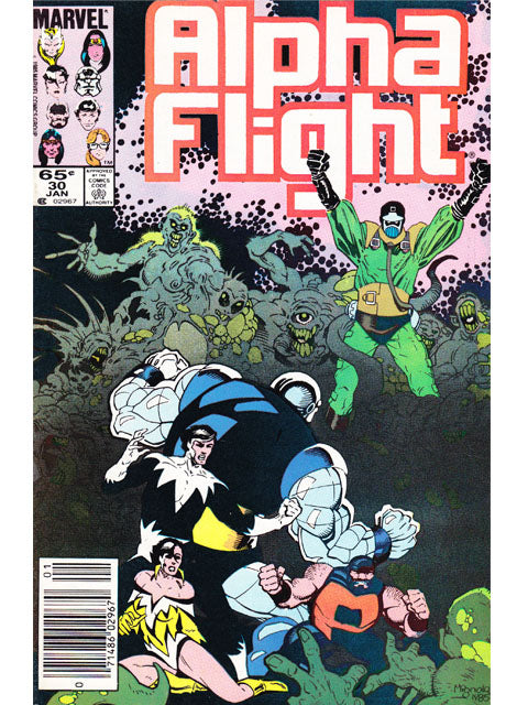 Alpha Flight Issue 30 Vol. 1 Marvel Comics Back Issues