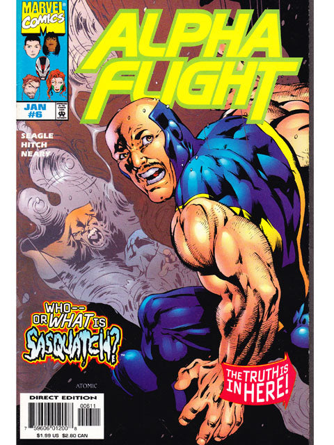Alpha Flight Issue 6 Vol. 2 Marvel Comics Back Issues