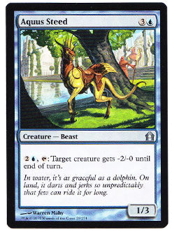 Aqua Steed Return To Ravnica Uncommon Magic The Gathering Trading Card