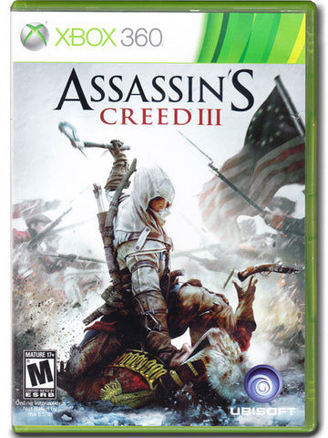 Assassin's Creed 3 Xbox 360 Video Game