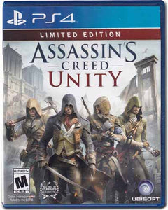 Assassin's Creed Unity Playstation 4 PS4 Video Game 887256300302